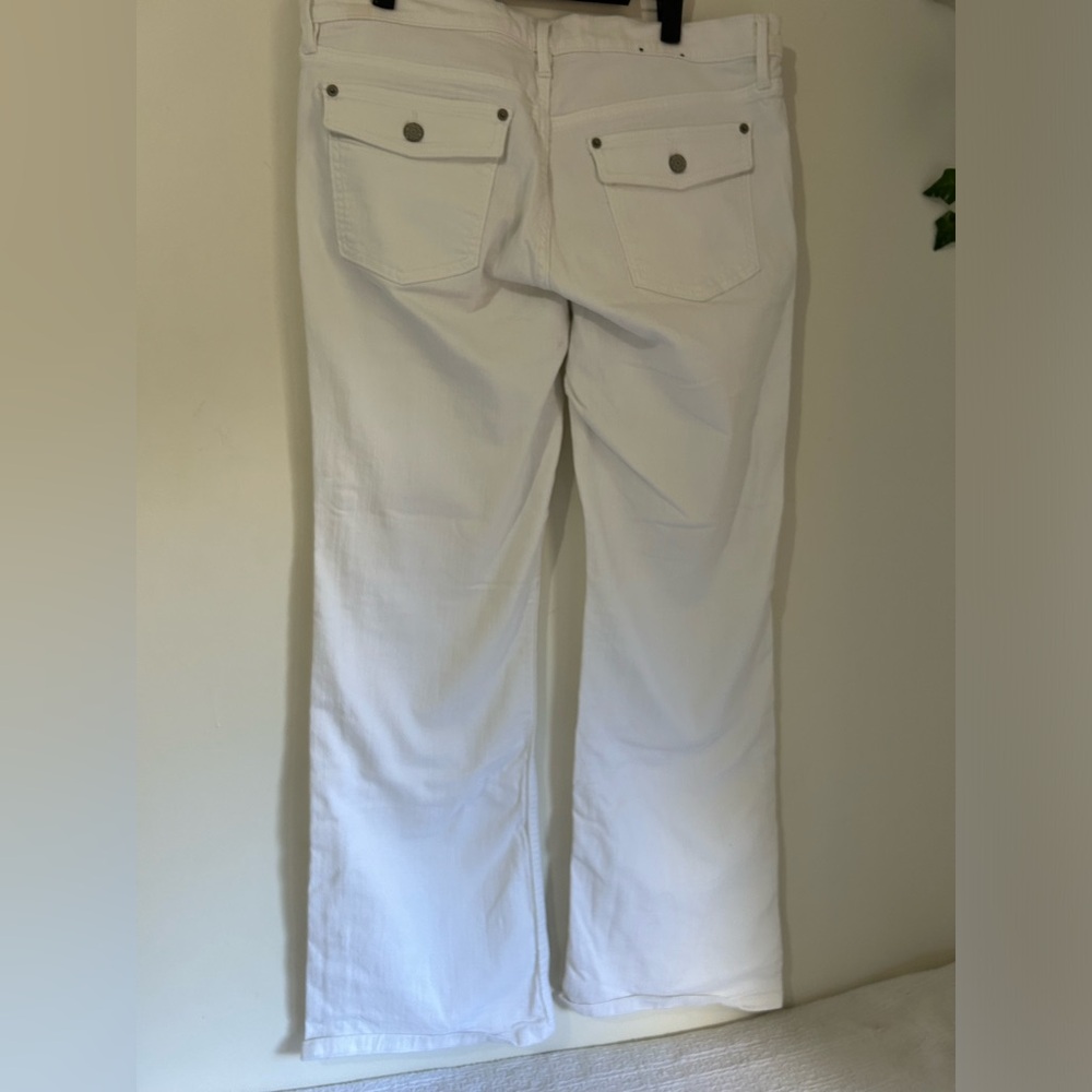 Banana Republic White Women Jeans 90’s Preppy Y2K Vintage - Picture 5 of 8